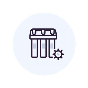 Диагностика фильтра с отдельным краном